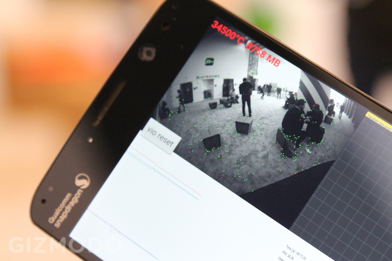 Illustration for article titled Hands-On: Google's Project Tango Is Now Sized for Smartphones